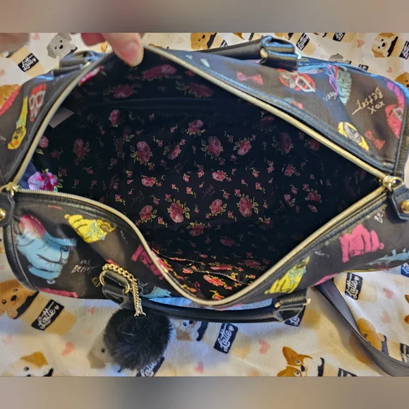 Betsey Johnson Multicolor Pug Tote - Picture 5 of 5